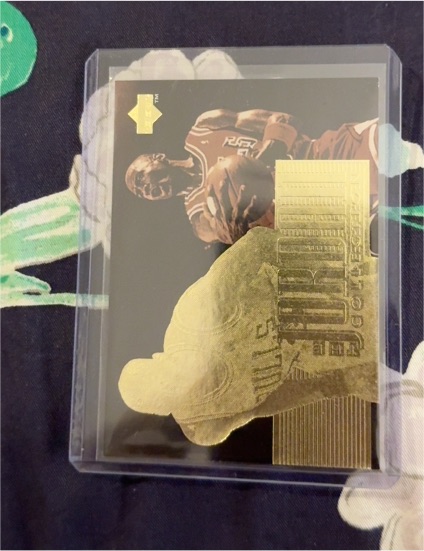 1995 Upper Deck Jordan Collection #JC8 Michael Jordan Walking On Air — front