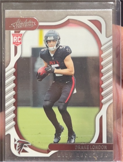 2022 Panini Absolute #107 Drake London — front