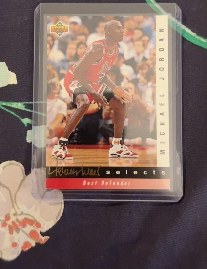 1992-93 Upper Deck #JW4 Michael Jordan — front