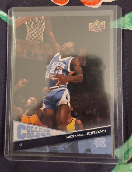 2010 Upper Deck College Colors #1 Michael Jordan — front
