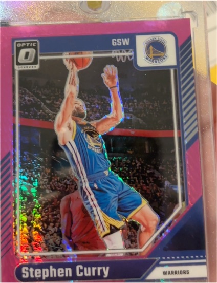 2024-25 Donruss Optic #155 Stephen Curry — front