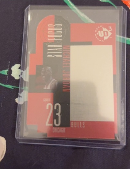 1996-97 Upper Deck UD3 #23 Michael Jordan Star Focus — front