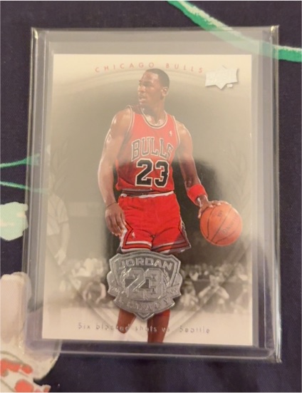 2009-10 Upper Deck Michael Jordan Legacy #6 — front