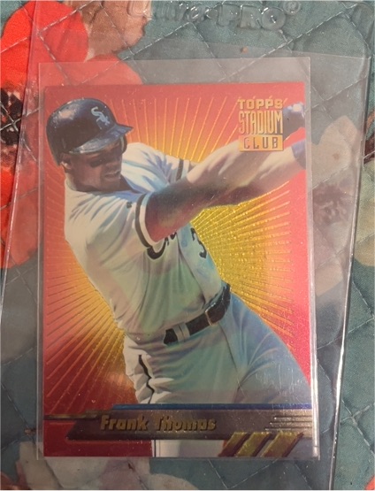 1994 Topps Stadium Club Finest #10 Frank Thomas — front