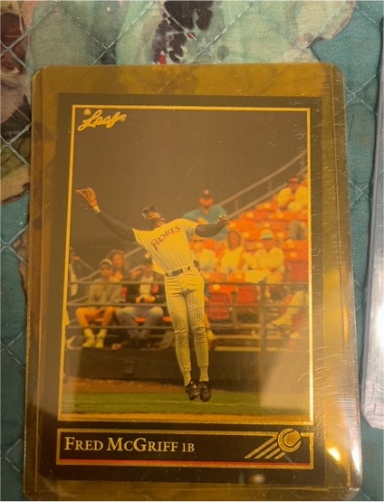 1991 Leaf #unknown Fred McGriff — front