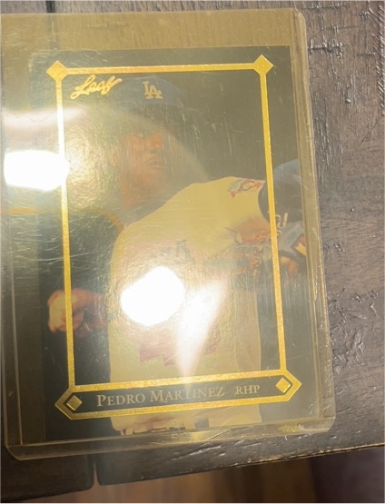 1992 Leaf Gold # Pedro Martinez — front