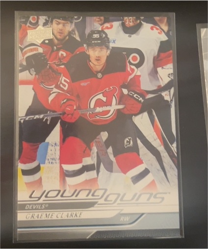2024-25 Upper Deck #224 Graeme Clarke — front