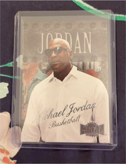 2023 Skybox Metal Universe Champions #1 Michael Jordan — front