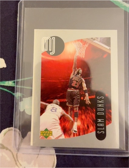 1998 Upper Deck MJ Sticker #103 Michael Jordan — front