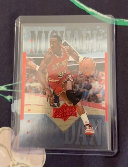 1999 Upper Deck Athlete of the Century Michael Jordan — front