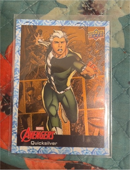 2024 Upper Deck Marvel Avengers #13 Quicksilver — front