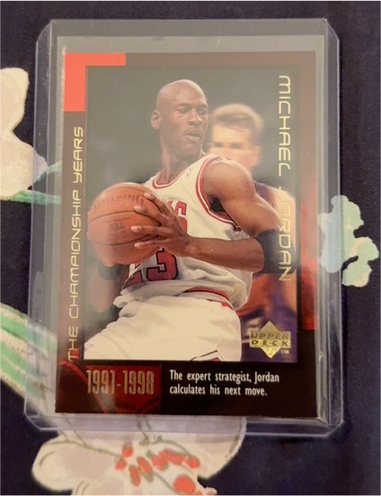 1999 Upper Deck Michael Jordan Career Collection #43 Michael Jordan — front