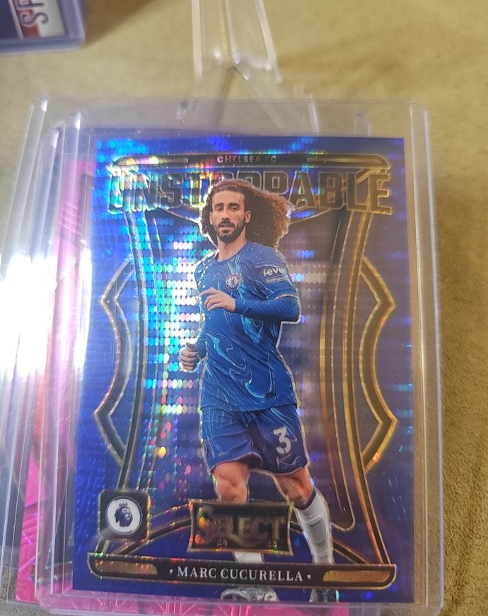 2024-25 Panini Select Premier League Unstoppable #17 Marc Cucurella — front