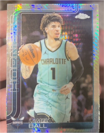 2025-26 Topps Chrome #39 LaMelo Ball — front
