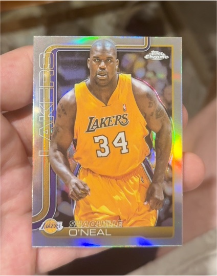 2025-26 Topps Chrome #242 Shaquille O'Neal — front