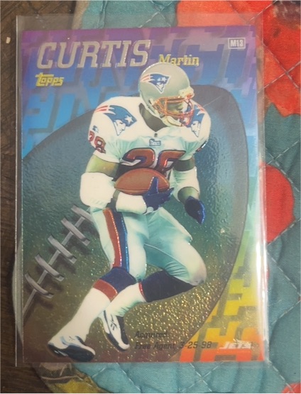 1998 Topps Mystery Finest #M13 Curtis Martin — front