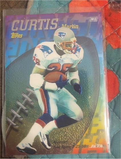 1998 Topps Mystery Finest #M13 Curtis Martin — front