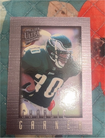 1996 Fleer Ultra Sensations #78 Charlie Garner — front