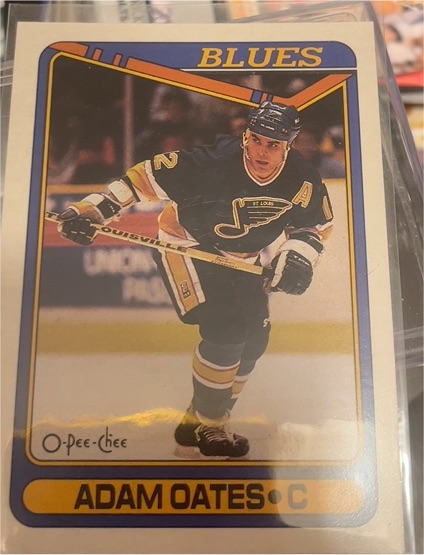 1990-91 O-Pee-Chee #149 Adam Oates — front