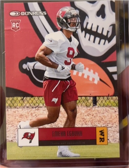 2025 Panini Donruss Retro #R05-EKU Emeka Egbuka — front