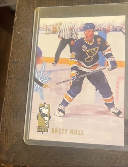 1993-94 Fleer Ultra Scoring Kings #3 Brett Hull — front