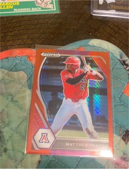 2021 Panini Prizm #2021 Matthew Fraizer — front