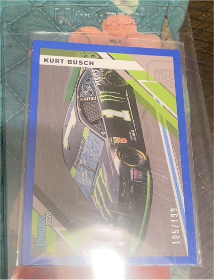 2020 Panini Donruss #112 Kurt Busch — front