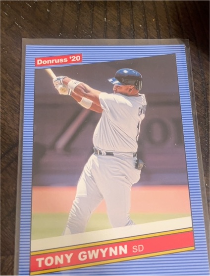2020 Donruss #218 Tony Gwynn — front
