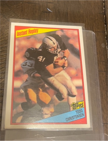 1984 Topps #106 Todd Christensen — front