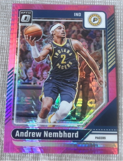 2024-25 Panini Donruss Optic #25 Andrew Nembhard — front