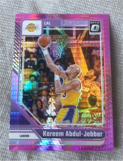 2024-25 Panini Donruss Optic #228 Kareem Abdul-Jabbar — front
