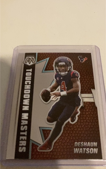 2021 Panini Mosaic Touchdown Masters #TM-17 Deshaun Watson — front