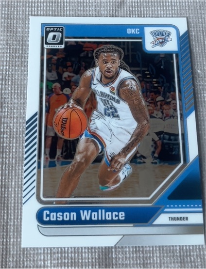 2024-25 Panini Donruss Optic #191 Cason Wallace — front