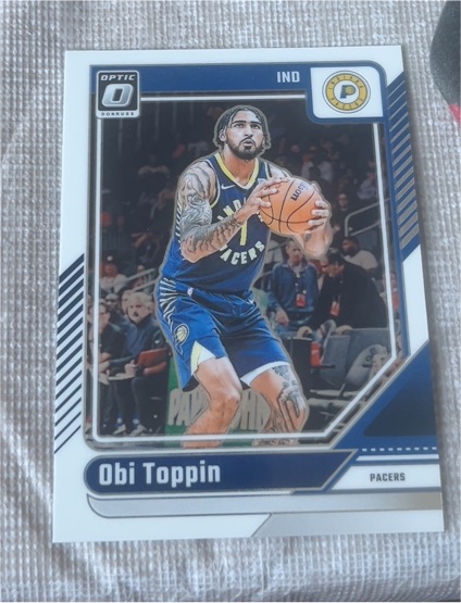 2024-25 Donruss Optic #149 Obi Toppin — front