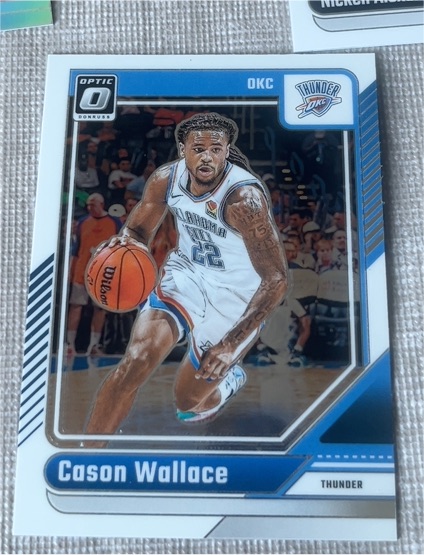 2024-25 Donruss Optic #191 Cason Wallace — front