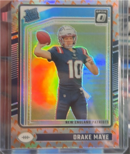 2024 Panini Donruss Optic #229 Drake Maye — front