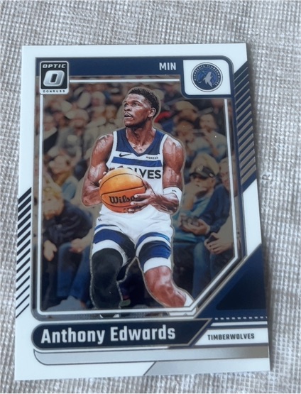 2024-25 Donruss Optic #31 Anthony Edwards — front