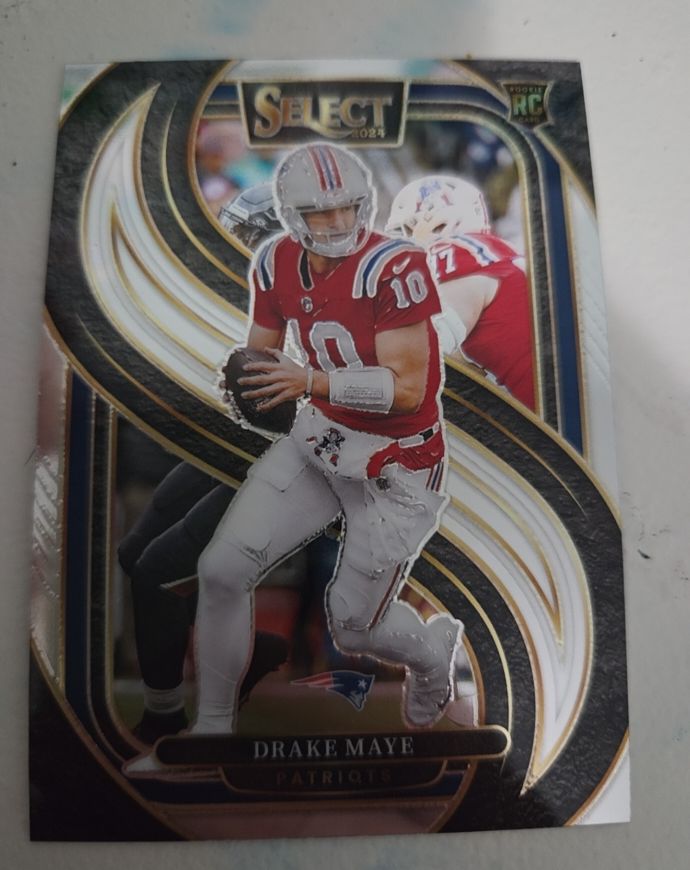 2024 Panini Select Premier Level #113 Drake Maye — front
