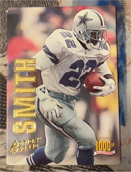 1993 Action Packed Rushers #RB8 Emmitt Smith — front