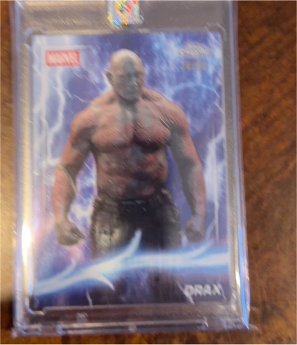 2025 Topps Chrome Marvel Studios #44 Drax — front