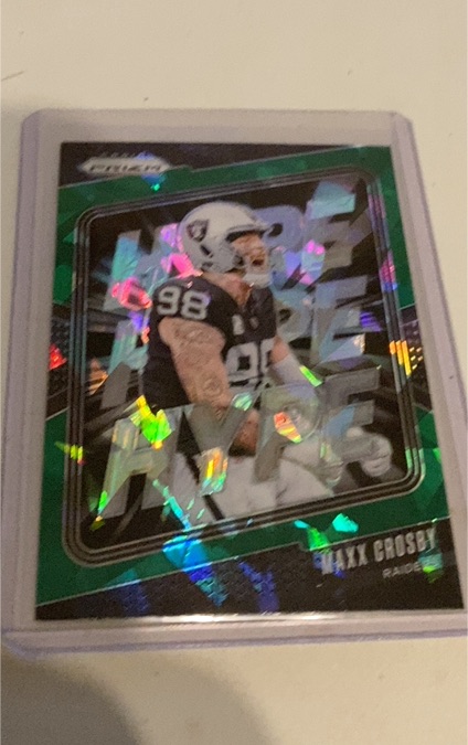 2024 Panini Prizm #9 Maxx Crosby — front