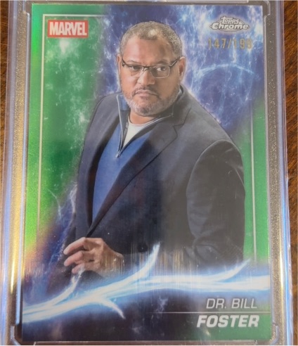 2025 Topps Chrome Marvel Studios #95 Dr Bill Foster — front