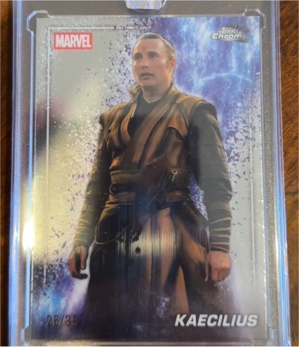 2025 Topps Chrome Marvel Studios #S-70 Kaecilius — front