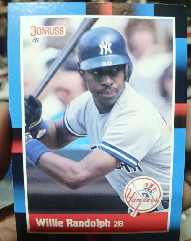 1988 Donruss #228 Willie Randolph — front