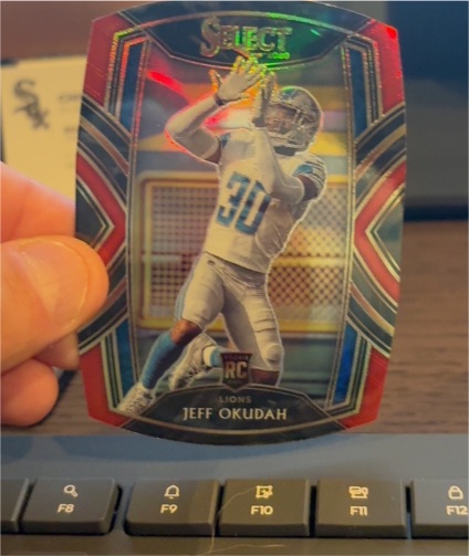 2020 Panini Select #286 Jeff Okudah — front