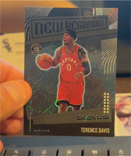 2019-20 Panini Status New Beginnings Terence Davis — front
