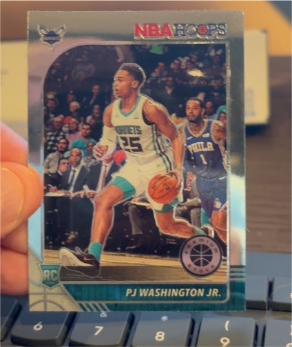 2019-20 Panini NBA Hoops Premium Stock #209 PJ Washington Jr. — front
