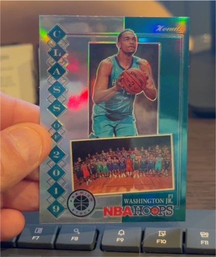 2019-20 Panini NBA Hoops Premium Stock #10 PJ Washington Jr. — front