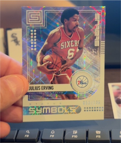 2019-20 Panini Status #16 Julius Erving Status Symbols — front
