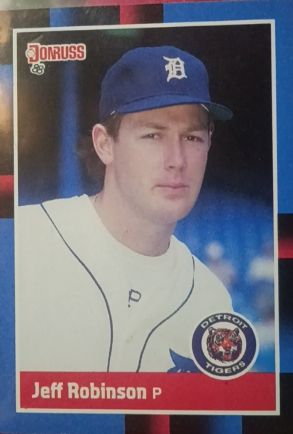 1988 Donruss #296 Jeff Robinson — front